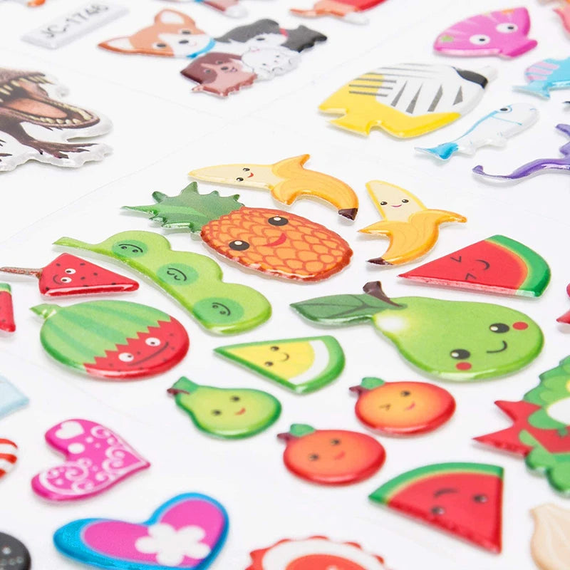 Kids Reward 3D Sticker Packs