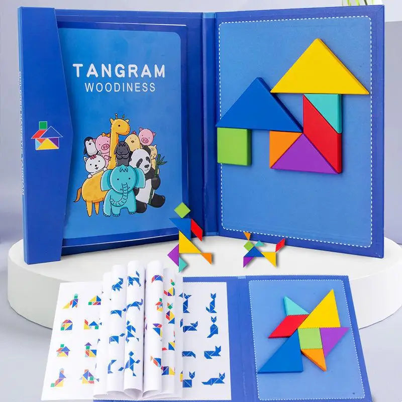 Magnetic Tangram Puzzles