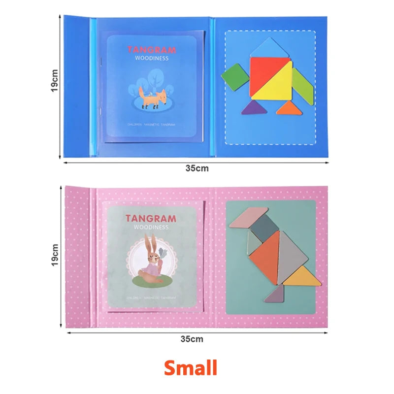 Magnetic Tangram Puzzles
