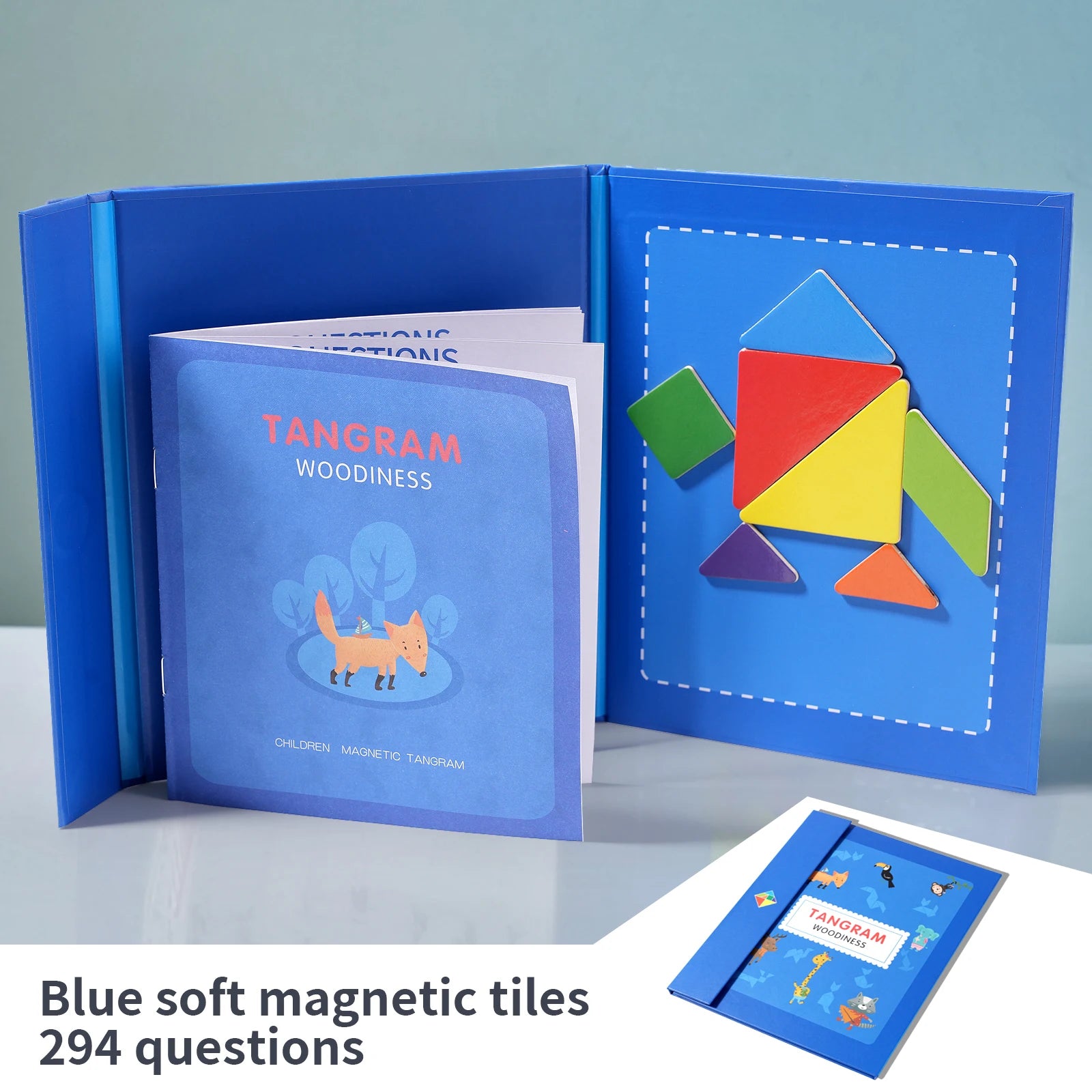Magnetic Tangram Puzzles