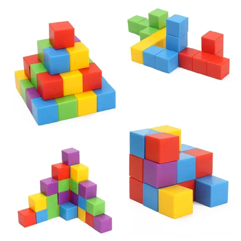 3D Spatial Logic Puzzle Set